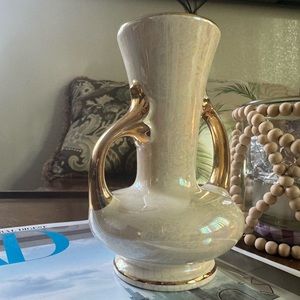 Vintage Vase with 22kt Gold by Pearl China Co.